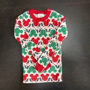 Mickey Mouse Disney Long Sleeve Pants PJ Set for Girls or Boys